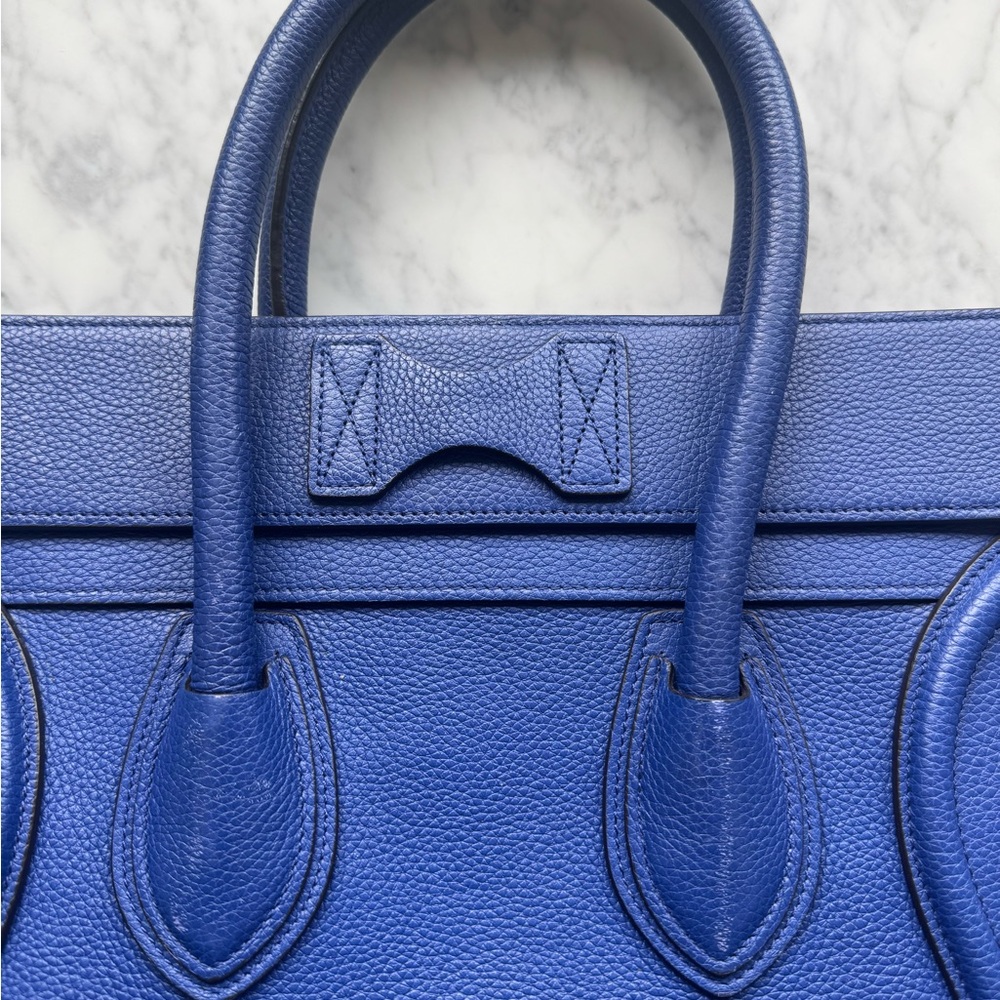 CELINE Tote Handbag Cobalt Blue - Picture 8 of 14
